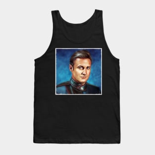 Babylon 5 Sheridan Blue Portrait Tank Top